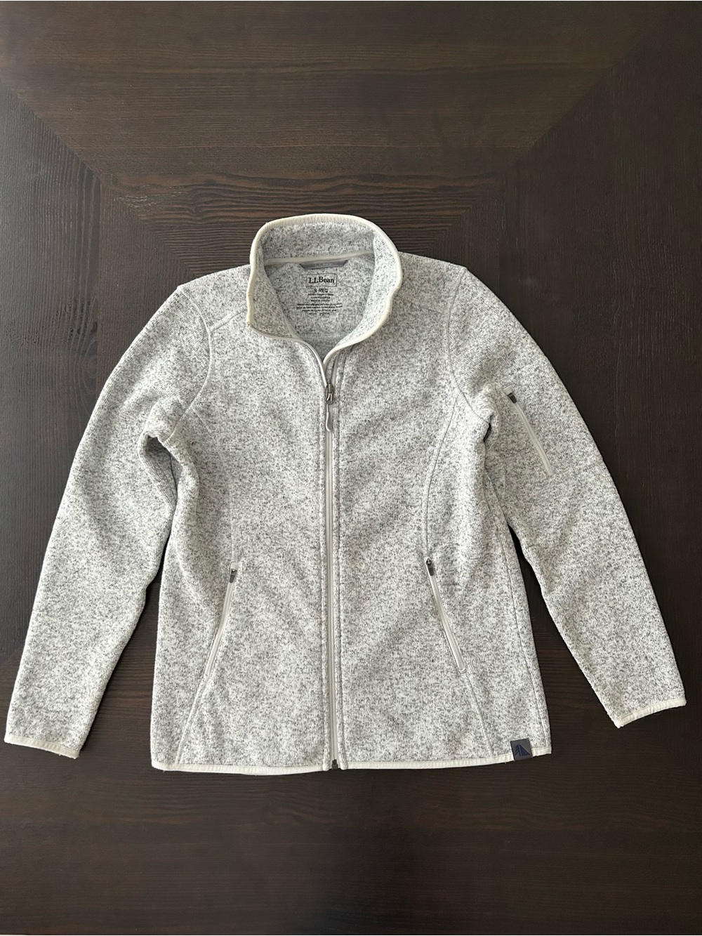LL BEAN BETTER SWEATER / FLEECE FULL ZIP JACKET SIZE MEDIUM
